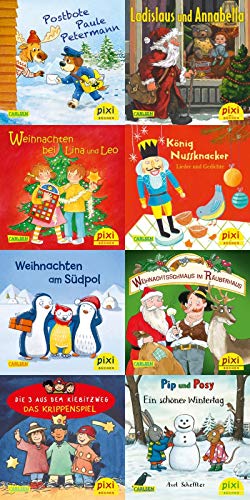 Pixi-Weihnachts-Box 34: ABC, Pixi lief im Schnee (8x8 Exemplare) (34)