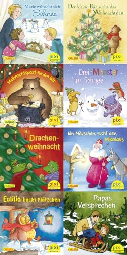 Pixi-Weihnachts-Box 35: Kling, Pixi, klingelingeling (8x8 Exemplare) (35)