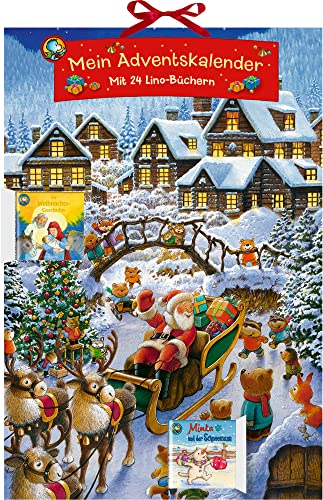 Wand-Buch-Adventskalender - Mein Adventskalender: Mit 24 Lino-Büchern Wand-Buch-Adventskalender - Mein Adventskalender: Mit 24 Lino-Büchern