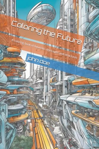 Coloring the Future: A coloring book of futuristic cityscapes and structures