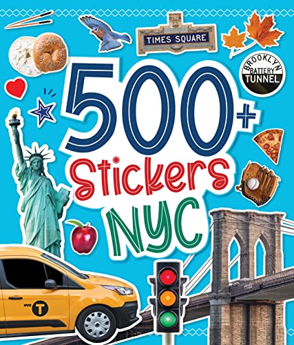 500 Stickers: NYC (Regional Sticker Books) von Unknown