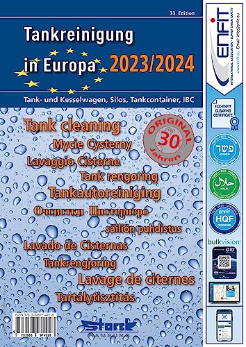 Tankreinigung in Europa 2023/2024 von Storck Verlag Hamburg