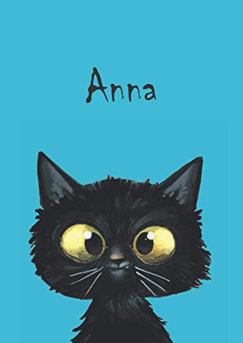Anna: Katze - Notizbuch / Malbuch - DIN A4 - blanko - glänzendes Coverfinish Anna: Katze - Notizbuch / Malbuch - DIN A4 - blanko - glänzendes Coverfinish von Independently published