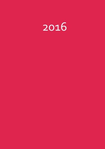 Kalender 2016 - A5 - Erdbeerkuss: 1 Woche pro Doppelseite Kalender 2016 - A5 - Erdbeerkuss: 1 Woche pro Doppelseite