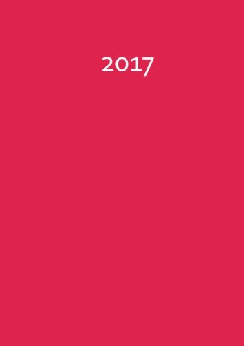 Kalender 2017 Erdbeere (Erdbeerkuss): DIN A5, 1 Woche pro Doppelseite