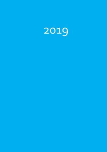 Kalender 2019 - Karibikblau / Türkis: DIN A5 - 1 Woche pro Doppelseite - Wochenkalender von CreateSpace Independent Publishing Platform