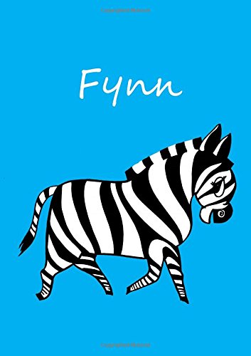 Malbuch/Notizbuch/Tagebuch - Fynn: DIN A4 - blanko - Zebra von CreateSpace Independent Publishing Platform