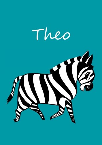 Malbuch / Notizbuch / Tagebuch - Theo: DIN A4 - blanko - Zebra Malbuch / Notizbuch / Tagebuch - Theo: DIN A4 - blanko - Zebra