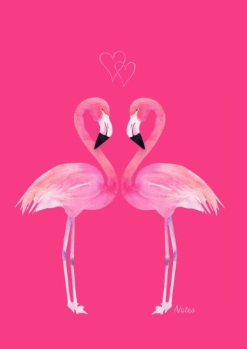 Notizbuch / Tagebuch DIN A4 - Flamingo Love pink: blanko von CreateSpace Independent Publishing Platform