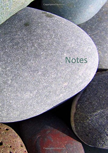 Notizbuch / Tagebuch - Steine - DIN A5, liniert