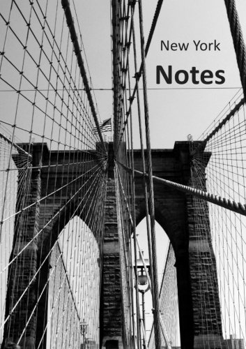 Tagebuch / Notizbuch - New York Brooklyn Bridge: DIN A5, liniert