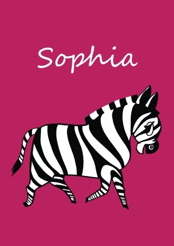 personalisiertes Malbuch / Notizbuch / Tagebuch - Sophia: Zebra - A4 - blanko personalisiertes Malbuch / Notizbuch / Tagebuch - Sophia: Zebra - A4 - blanko von CreateSpace Independent Publishing Platform