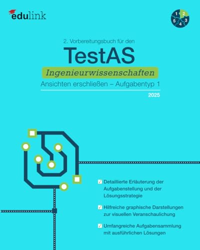 2. Vorbereitungsbuch für den TestAS Ingenieurwissenschaften: Ansichten erschließen - Aufgabentyp 1 (Vorbereitung für den TestAS Ingenieurwissenschaften 2025, Band 2) 2. Vorbereitungsbuch für den TestAS Ingenieurwissenschaften: Ansichten erschließen - Aufgabentyp 1 (Vorbereitung für den TestAS Ingenieurwissenschaften 2025, Band 2) von Independently published