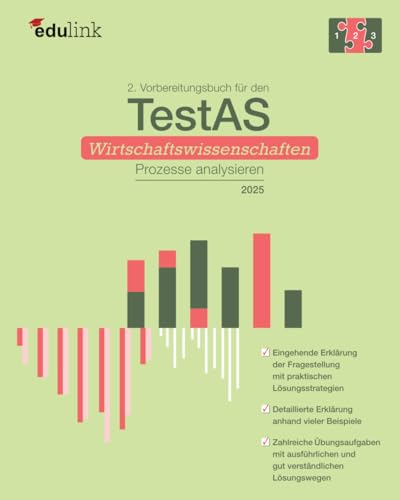 2. Vorbereitungsbuch für den TestAS Wirtschaftswissenschaften Prozesse analysieren (Vorbereitung für den TestAS Wirtschaftswissenschaften 2025, Band 2) von Independently published