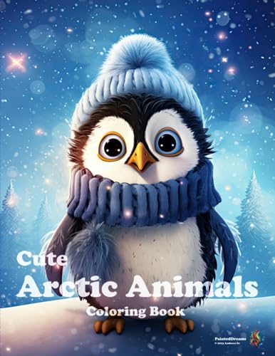 Arctic Animals: Coloring Book