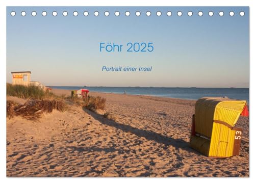 Föhr 2025. Porträt einer Insel (Tischkalender 2025 DIN A5 quer), CALVENDO Monatskalender von CALVENDO