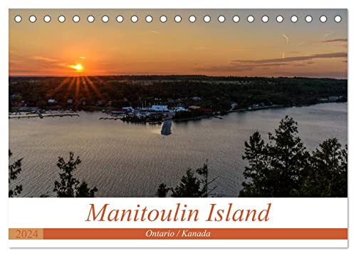 Manitoulin Island - Ontario/Kanada (Tischkalender 2024 DIN A5 quer), CALVENDO Monatskalender von CALVENDO