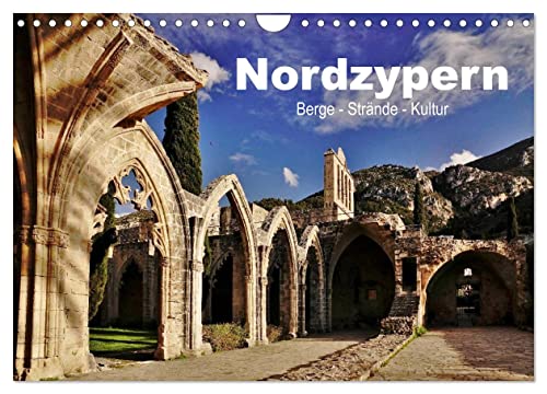 Nordzypern. Berge - Strände - Kultur (Wandkalender 2024 DIN A4 quer), CALVENDO Monatskalender