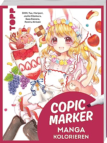 Copic Marker: Manga kolorieren: Grundlagen und Step-by-Step-Anleitungen