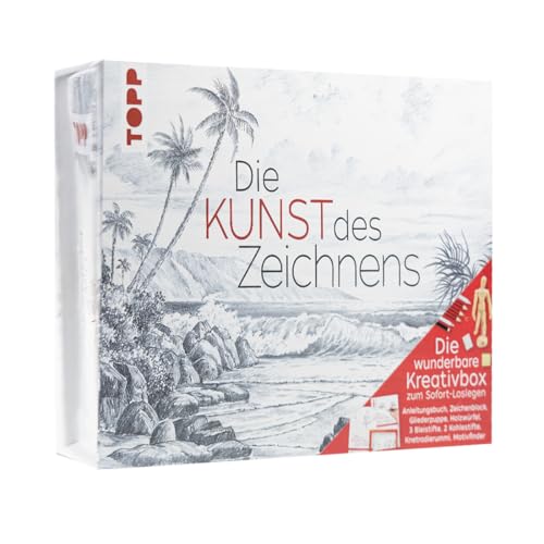 Die Kunst des Zeichnens - Die wunderbare Kreativbox: Die Grundausstattung zum Zeichnen Lernen von Frech