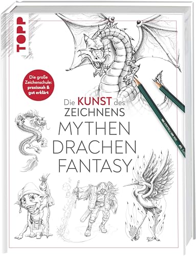 Die Kunst des Zeichnens - Mythen, Drachen, Fantasy: Die große Zeichenschule: praxisnah & gut erklärt Die Kunst des Zeichnens - Mythen, Drachen, Fantasy: Die große Zeichenschule: praxisnah & gut erklärt