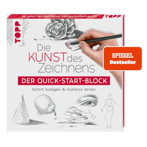 Die Kunst des Zeichnens. Der Quick-Start-Block.: Sofort loslegen und mühelos lernen von Frech