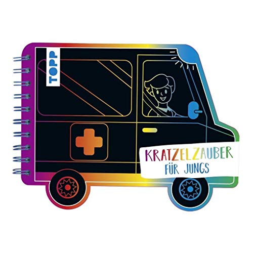 Kratzelzauber für Jungs: Mit Holz-Kratzstift, 20 Kratzelseiten, 20 Malanregungen und 40 Skizzenseiten Kratzelzauber für Jungs: Mit Holz-Kratzstift, 20 Kratzelseiten, 20 Malanregungen und 40 Skizzenseiten