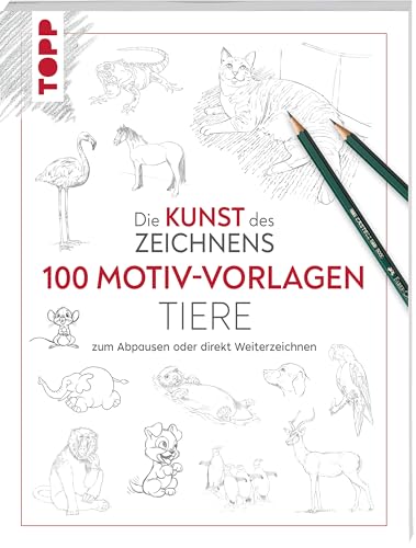 Kunst des Zeichnens 100 Motiv-Vorlagen Tiere: Zum Abpausen oder direkt Weiterzeichnen Kunst des Zeichnens 100 Motiv-Vorlagen Tiere: Zum Abpausen oder direkt Weiterzeichnen