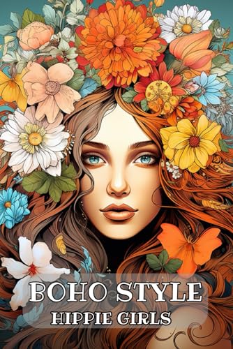 Boho Style Hippie Girls For Teens: Beautiful Models Wearing Bohemian Chic Clothing & Flowers