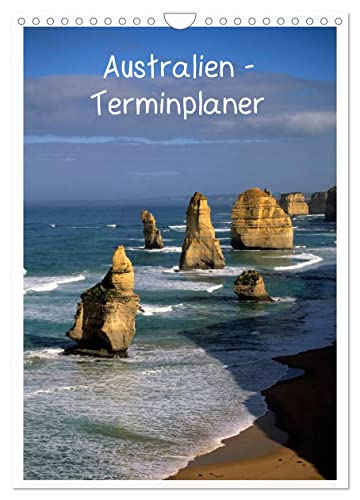 Australien - Terminplaner (Wandkalender 2024 DIN A4 hoch), CALVENDO Monatskalender