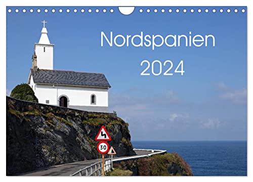 Nordspanien (Wandkalender 2024 DIN A4 quer), CALVENDO Monatskalender von CALVENDO