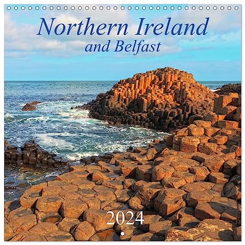 Northern Ireland and Belfast (Wandkalender 2024 30x30 cm 30x60 cm geöffnet) CALVENDO Broschürenkalender mit Monatskalendarium zum Eintragen