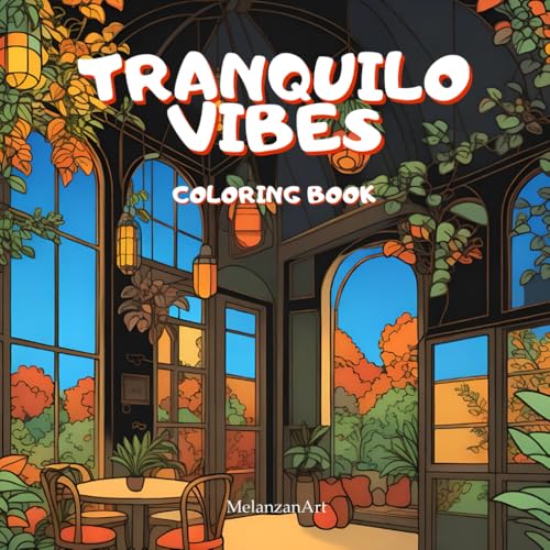 TRANQUILO VIBES: Libro da Colorare per Adulti e Ragazzi con Illustrazioni Rilassanti di Paesaggi e Animali per Alleviare lo Stress von Independently published