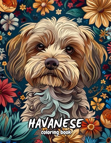 Havanese Coloring Book: Beautiful mandalas and patterns for stress relief and relaxation.