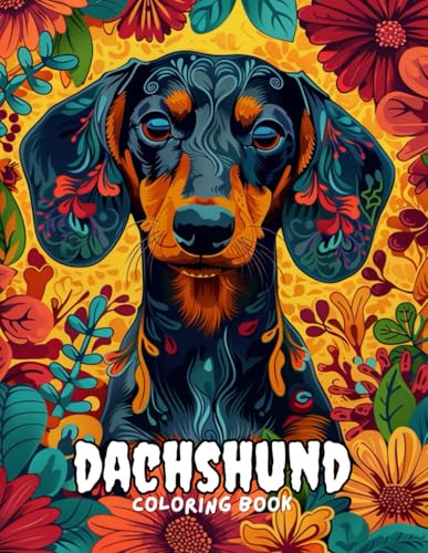 dachshund coloring book: 60 Pages of Cozy Mandalas for Dog Lovers, Gifts for Women, Girls, Men, Boys dachshund coloring book: 60 Pages of Cozy Mandalas for Dog Lovers, Gifts for Women, Girls, Men, Boys von Independently published