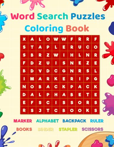 Super Bowl Puzzles Word Search coloring book: for adults von Independently published