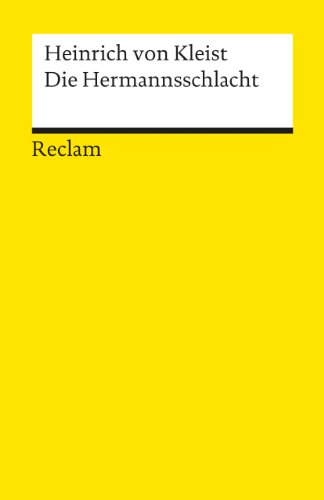 Die Hermannsschlacht: Drama