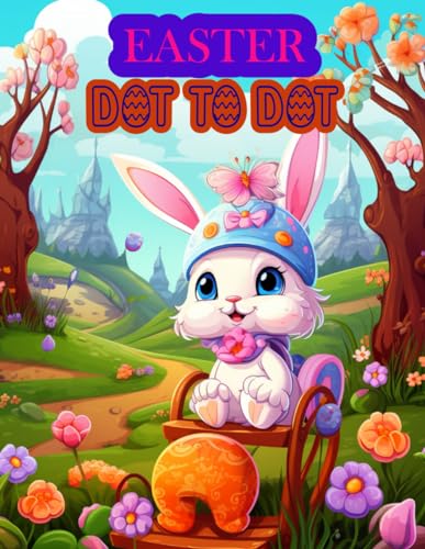 Easter Dot To Dot: Easy and Fun Easter Designs,Large Print Easter Dot To Dot Activity Books von Independently published