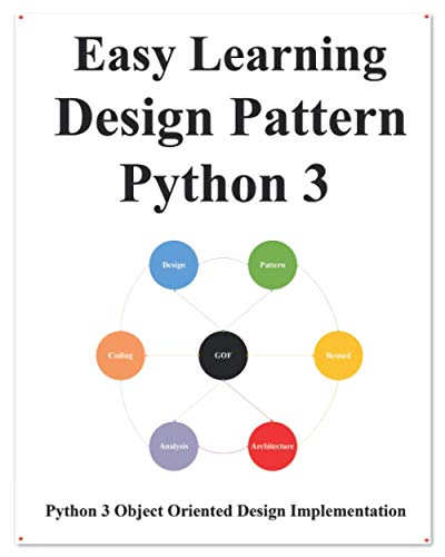 Easy Learning Design Patterns Python 3: Reusable Object-Oriented Software von Independently Published
