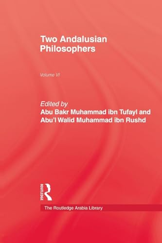 Two Andalusian Philosophers (Kegan Paul Arabia Library) von Routledge