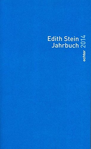 Edith Stein Jahrbuch: 2014 von Echter