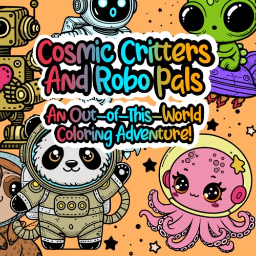 Cosmic critters and Robo pals: An out of this world coloring adventure von Independently published