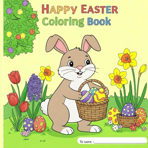 Easter fun coloring book: kids Easter fun coloring book: kids von Independently published