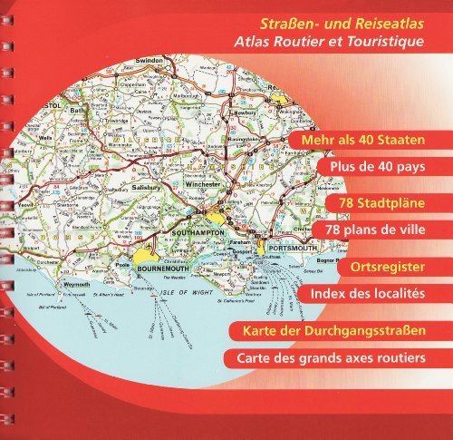 Europa Straßenatlas (MICHELIN Nationalkarten, Band 136) von Michelin, Vertrieb durch GRÄFE UND UNZER VERLAG GmbH