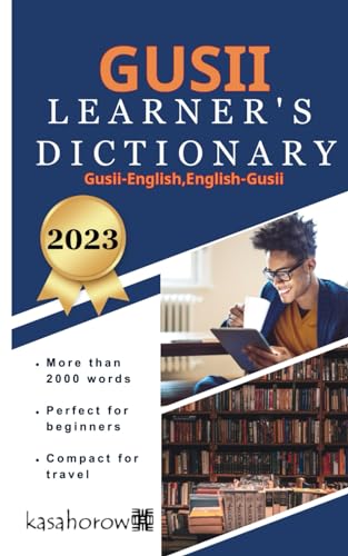 Gusii Learner's Dictionary (Creating Safety with Gusii, Band 1) von Independently published