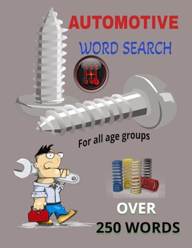 Automotive word search : A fun activity for car lovers von Independently published