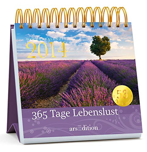 365 Tage Lebenslust 2014: Postkartenkalender von arsEdition