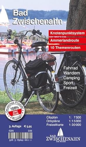 Bad Zwischenahn: 1:15.000 Gemeindeplan mit Freizeitkarte 1:25.000 inkl. Radrouten und Wanderwegen, Citykarte 1:7.500: Radkarte / Freizeitkarte mit ... 1:7.500 (KVplan Ostfriesland-Region)