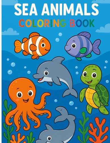 Sea Animals Coloring Book von Independently published