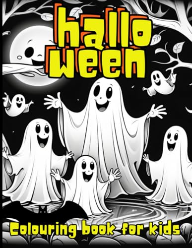 Halloween coloring book for kids: Spooky Halloween themed coloring book for kids age 3-10 Halloween coloring book for kids: Spooky Halloween themed coloring book for kids age 3-10 von Independently published